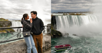 Khalil Ramos, Gabbi Garcia visit Niagara Falls in Canada
