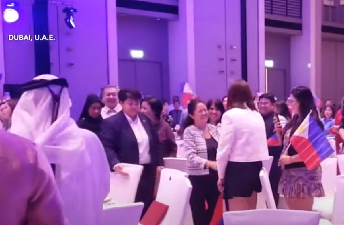 First Lady Liza Araneta-Marcos meets with Pinoy community in Dubai - Pinas Times