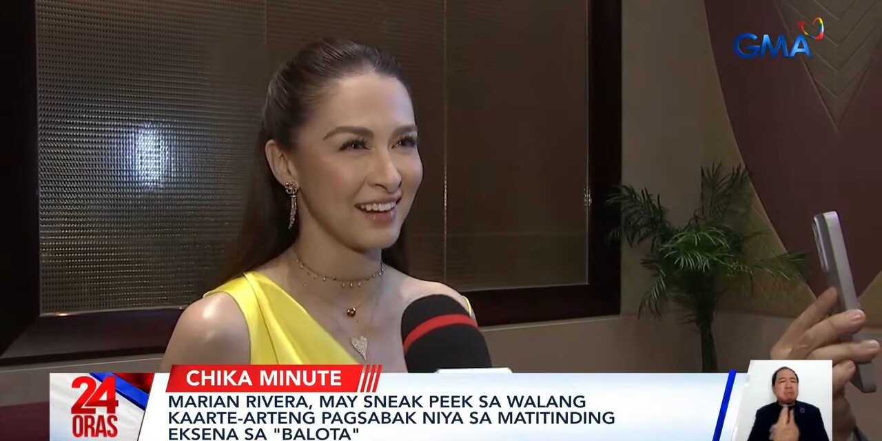 Marian Rivera says she refused to have a body double in 'Balota' - Pinas Times