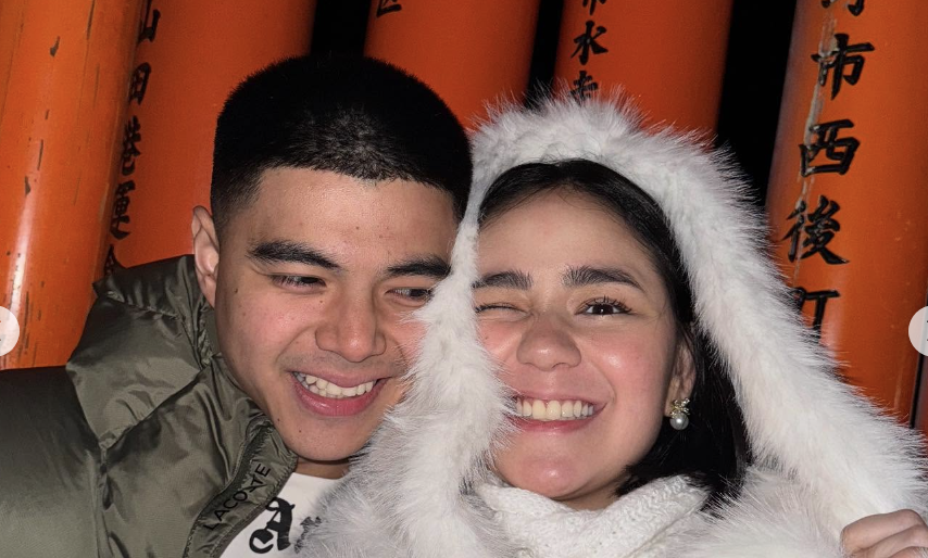 Mikee Quintos & Paul Salas Enjoy Romantic Date at Kyoto Shrine