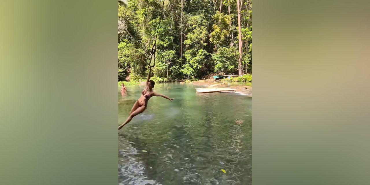 Anne Curtis Glows Like a Diwata in Magical Siquijor Lake - Pinas Times