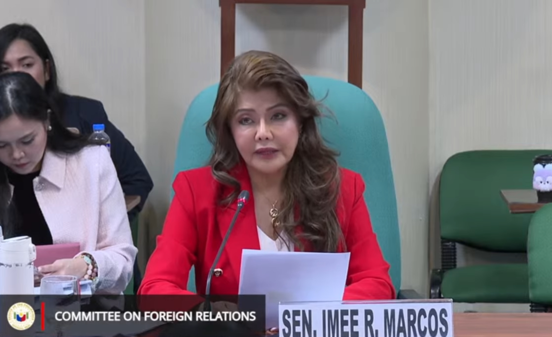 Imee: Cabinet Officials Skip Day 2 of Duterte Arrest Probe - Pinas Times