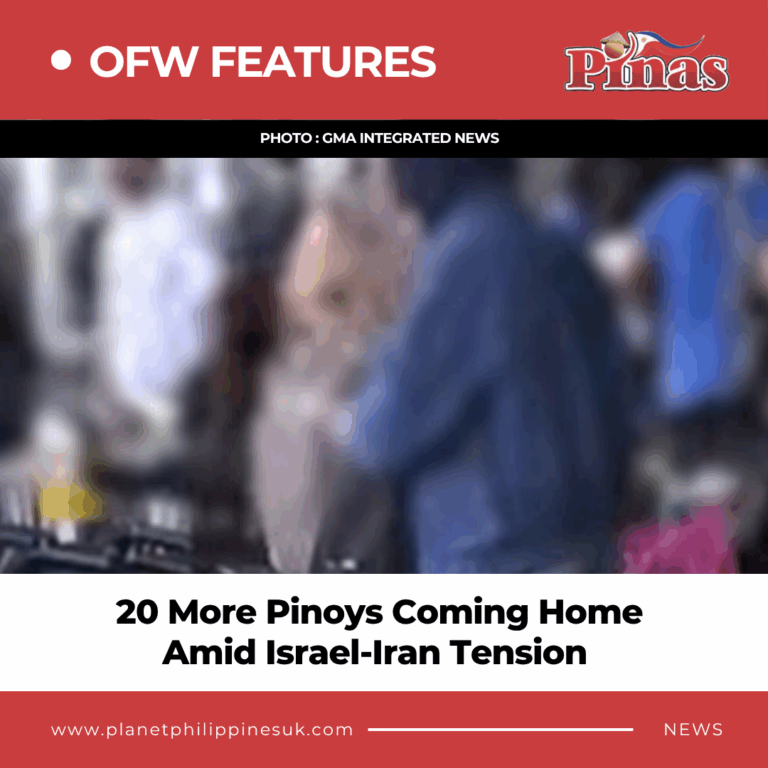 20 More Pinoys Coming Home Amid Israel-Iran Tension