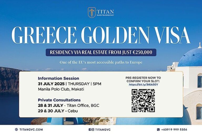 Greece Golden Visa Sparks Rush—Will Pinoys Grab the Chance?