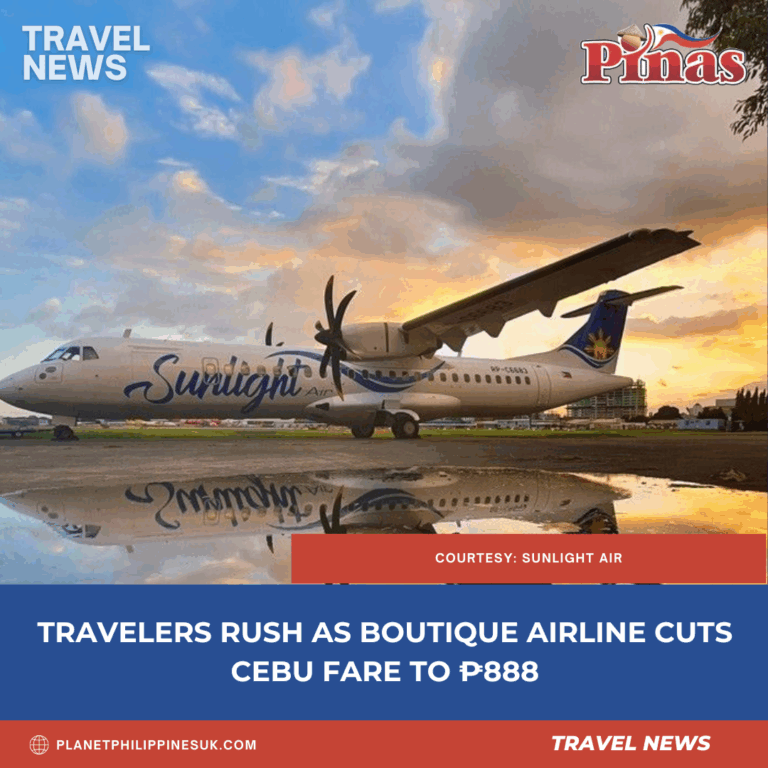 Travelers Rush as Boutique Airline Cuts Cebu Fare to ₱888
