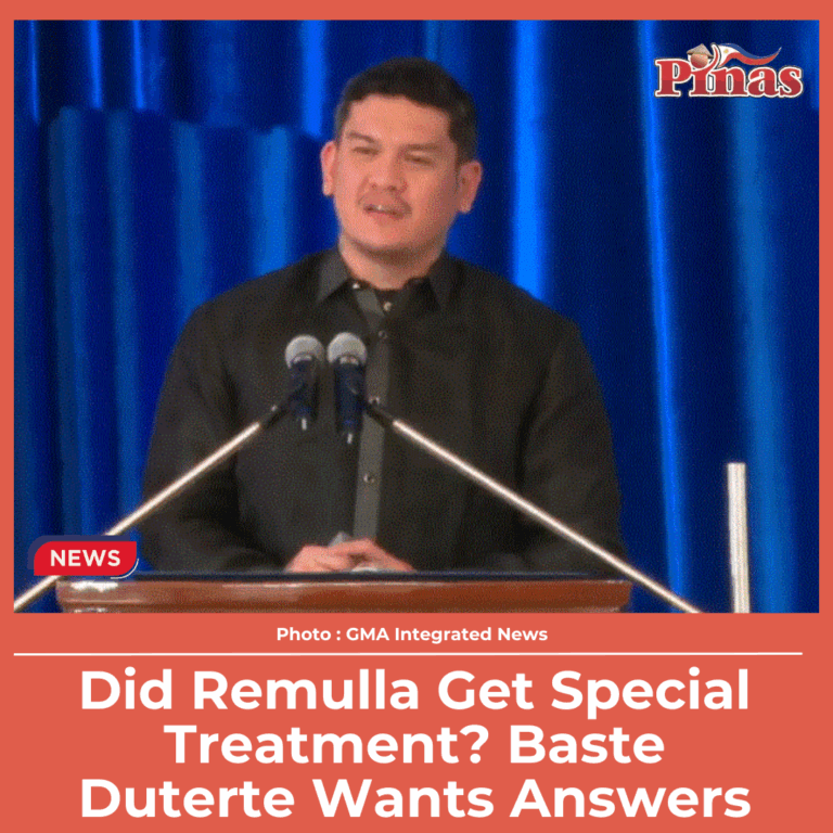 Did Remulla Get Special Treatment? Baste Duterte Wants Answers