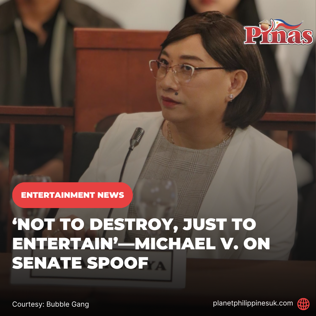 ‘Not to Destroy, Just to Entertain’—Michael V. on Senate Spoof