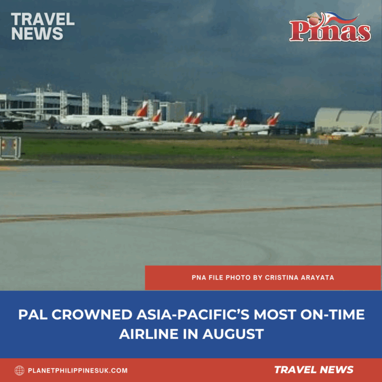 PAL Crowned Asia-Pacific’s Most On-Time Airline in August