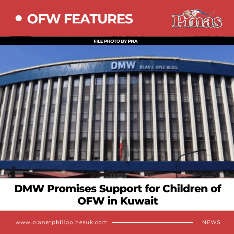 DMW Promises Support for Children of OFW in Kuwait