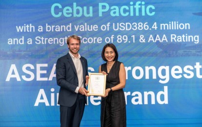 Cebu Pacific Crowned ASEAN’s Strongest Airline by Brand Finance
