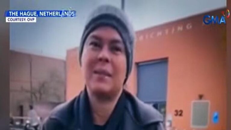 Sara Duterte visits Rodrigo after ICC appeal denied