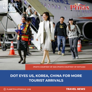 DOT Eyes US, Korea, China for More Tourist Arrivals