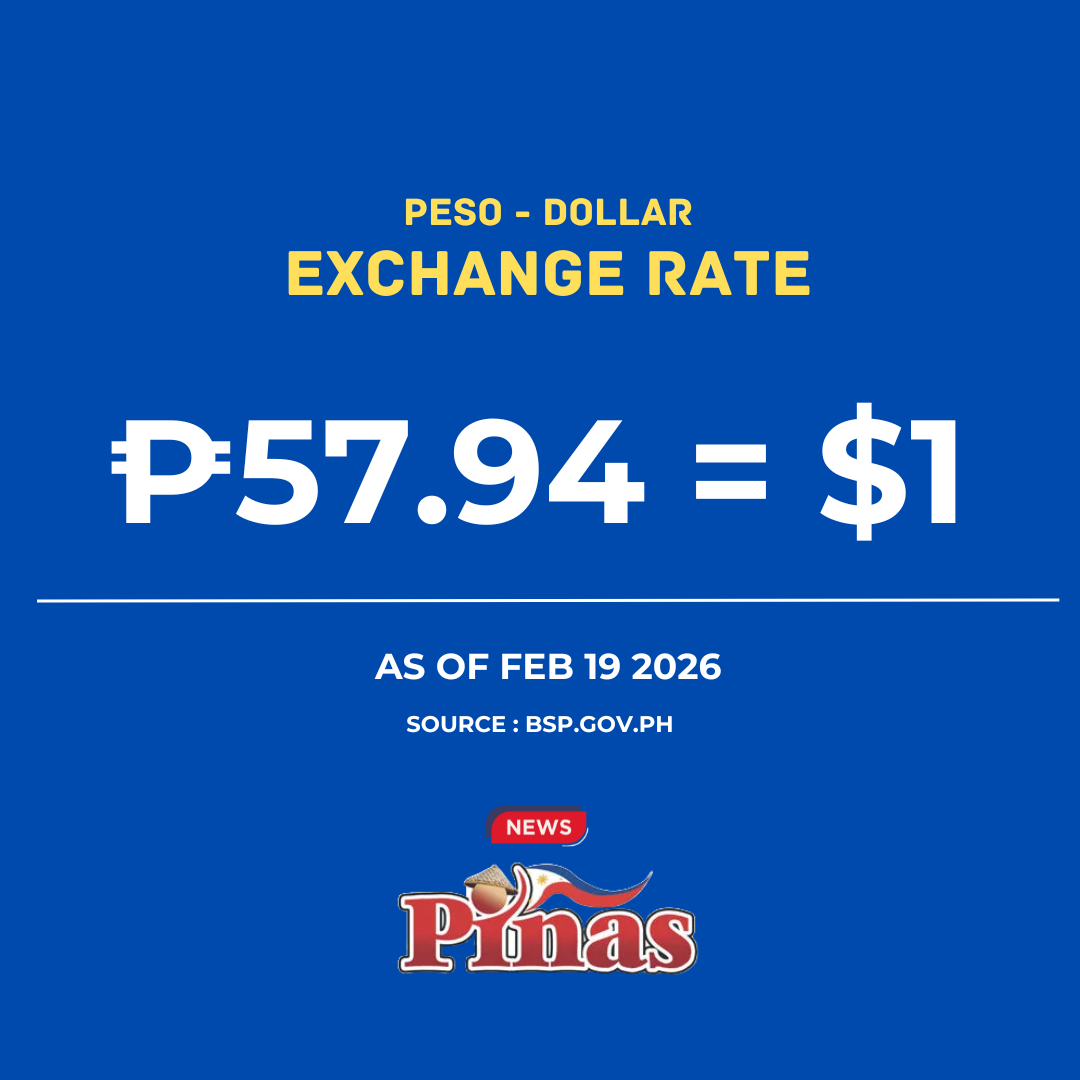 Peso Watch: PHP vs Dollar & Top 15 Currencies — February 19, 2026