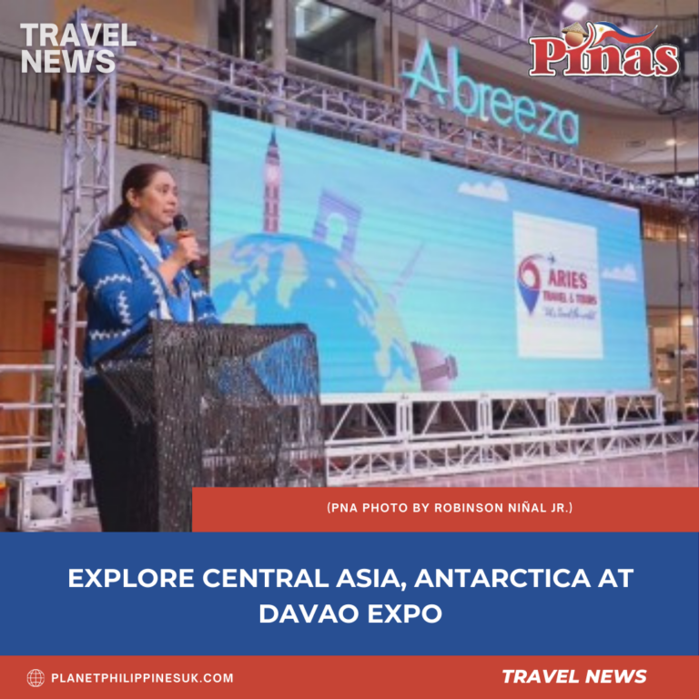 Explore Central Asia, Antarctica at Davao Expo