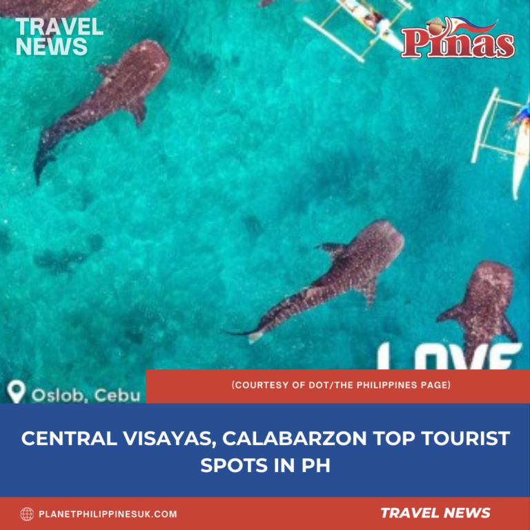 Central Visayas, Calabarzon Top Tourist Spots in PH
